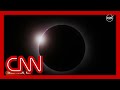 See the initial moment of eclipse totality in North America