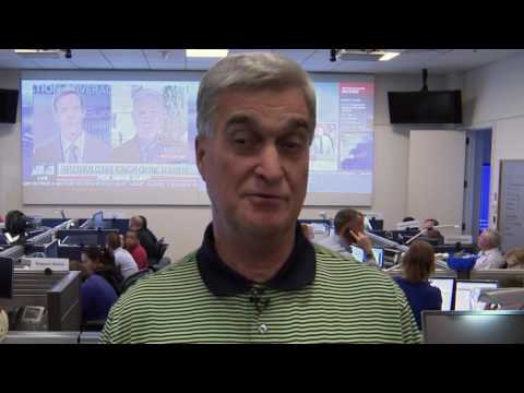 Georgia Power's Emergency Operations Director Aaron Strickland provides an update on the company's responds to Hurricane Matthew on the afternoon of October 9, 2016. Georgia Power's Emergency Operations Director Aaron Strickland provides an update on the company's responds to Hurricane Matthew on the afternoon of October 9, 2016.
