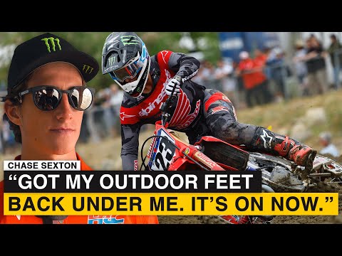 Got my outdoor feet back under me. It’s on now. - Chase Sexton on Fox Raceway