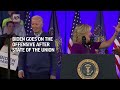 Biden goes on the offensive after State of the Union address  - 01:50 min - News - Video