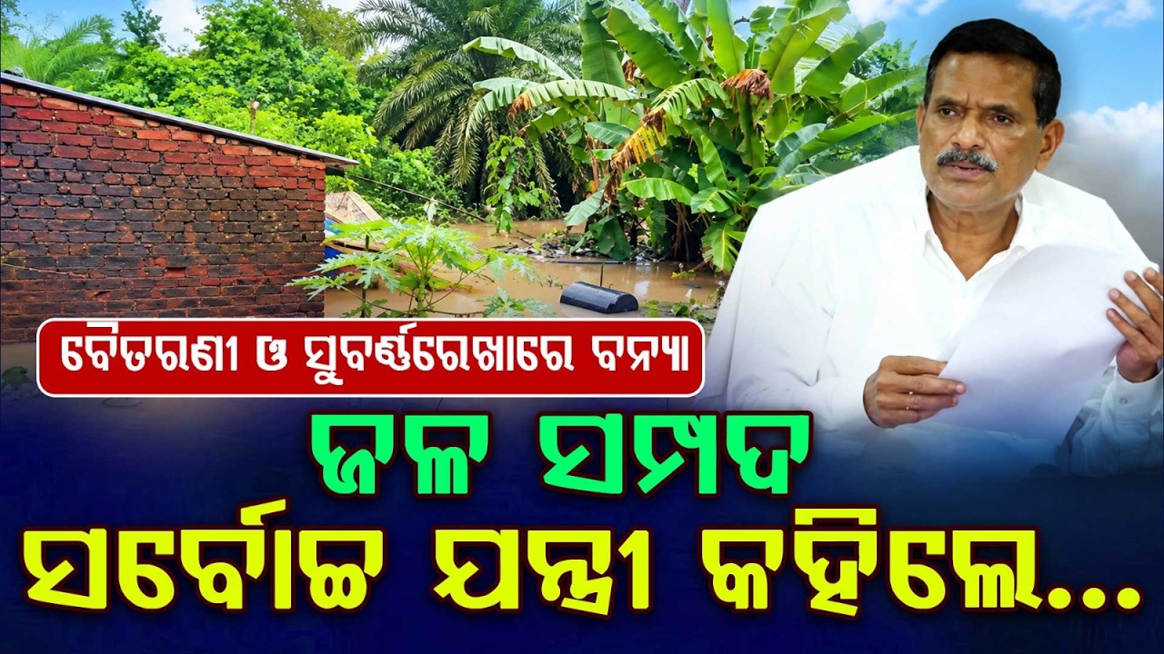 Baitarani & Subarnarekha Breach Danger Mark: Flood Alert Across Odisha | Argus News