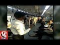 Hyderabad Metro Train Inside View : Exclusive Visuals of Trail Run Ahead of Launch