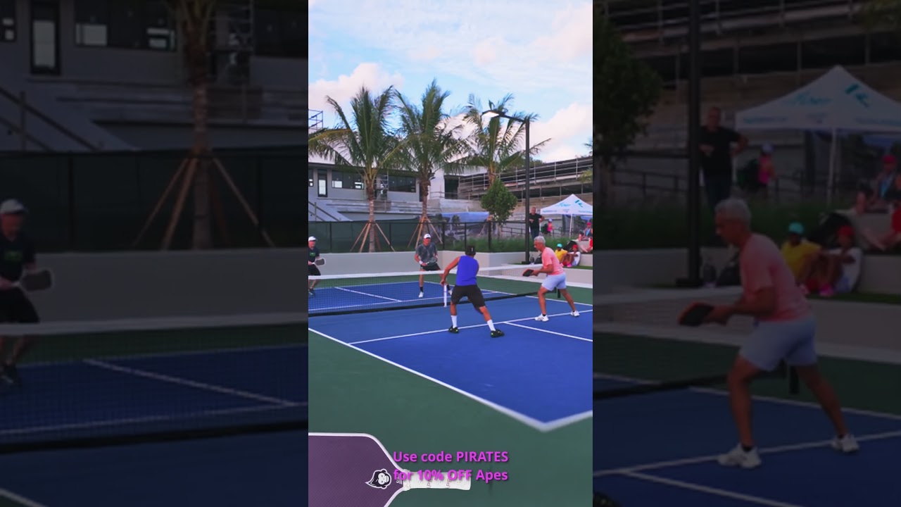🔥It's a Firefight! #pickleballhighlights #pickleball #sports #sporthighlights