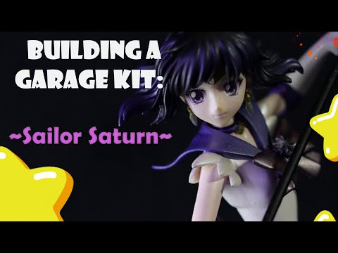 Sailor Saturn (ori), assembly & painting 