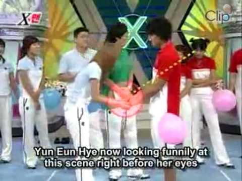 #41 Balloon game - Kim Jong Kook vs Stephanie.flv