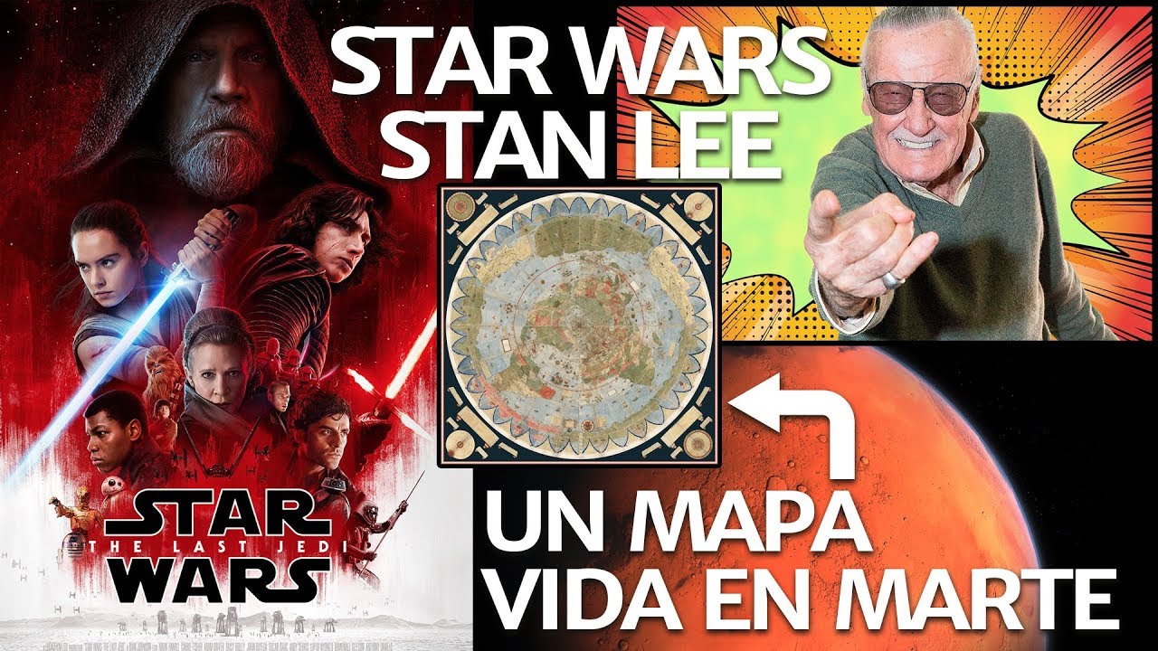 cine, youtuber, stan lee, star wars, marte,