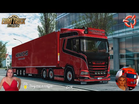 DAF XG Heinrichs Thermoliner + Trailer v1.0 1.51