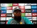 Saqlain Mushtaq speaks to media after Australia won by 88 runs