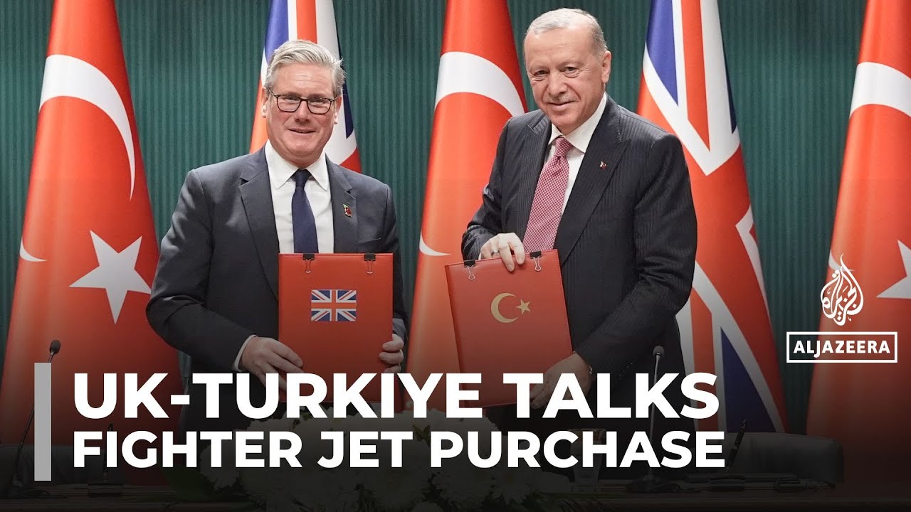 Turkiye signs deal with the UK to buy 20 Eurofighter jets