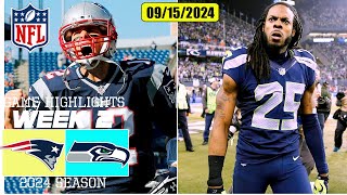 New England Patriots vs. Seattle Seahawks [WEEK 2] FULL HIGHLIGHTS | NFL Season Today