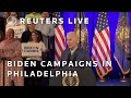 LIVE: US President Joe Biden attends campaign events in Pennsylvania