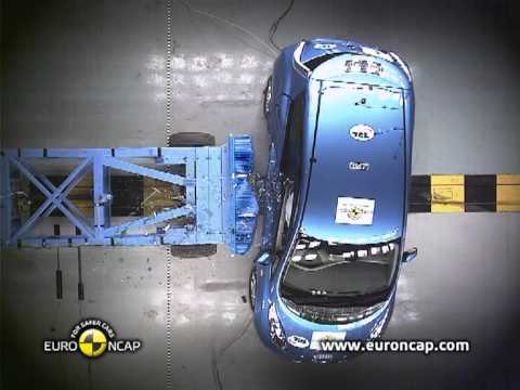 Видео краш-теста Nissan Leaf с 2010 года