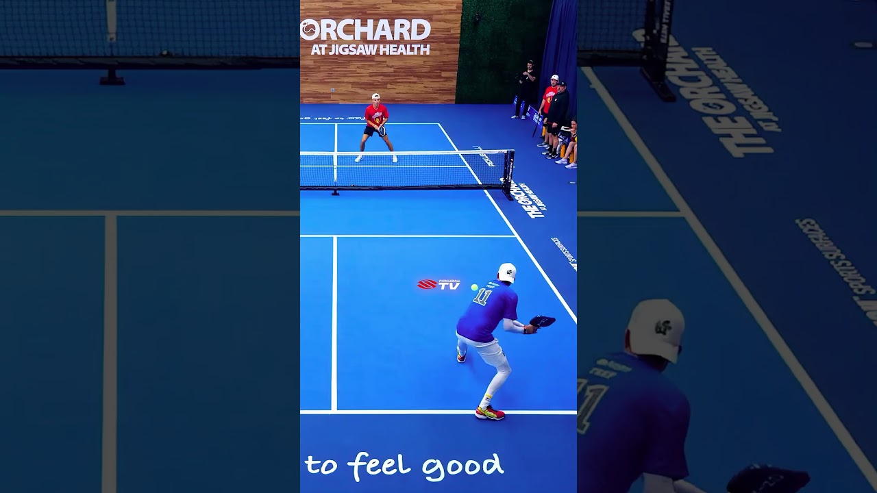 Eye'd it up PERFECTLY 🔋 #pickleball #pickleballislife #pickleballhighlights