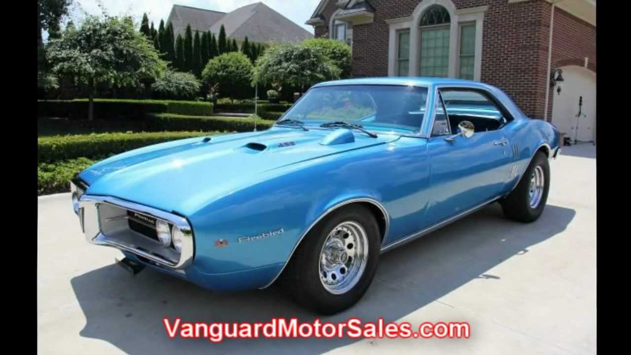 1967 Pontiac Firebird Classic Muscle Car for Sale in MI Vanguard Motor ...