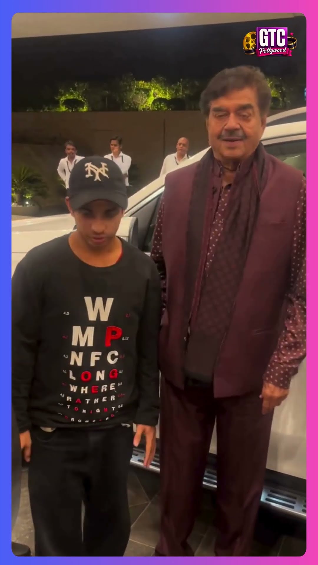 Shatrughan Sinha asks a fan to lower his hand during a photo op; the awkward moment goes viral.