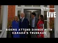 LIVE: US President Joe Biden attends gala dinner in Canada