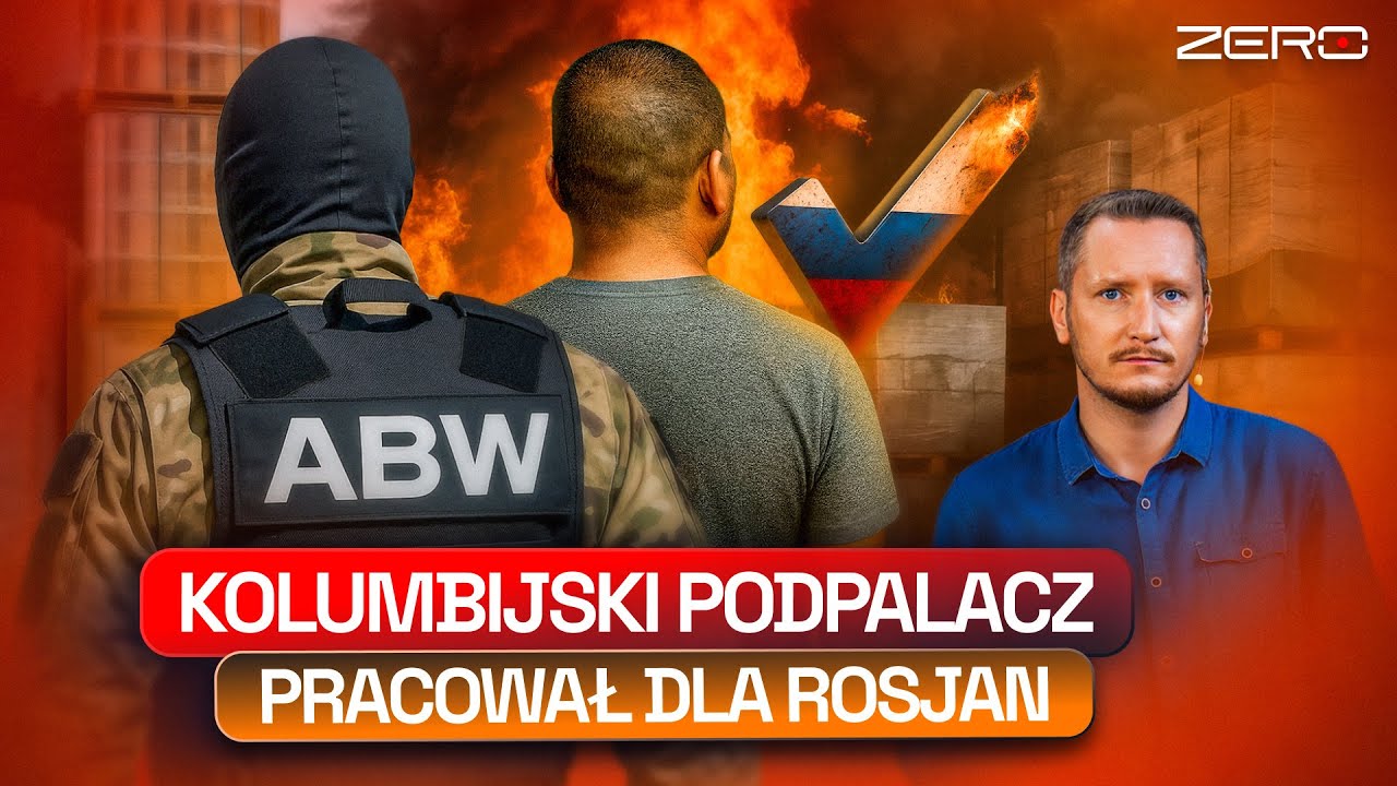 POŻARY W POLSCE. PODPALAŁ KOLUMBIJCZYK. ZLECALI ROSJANIE