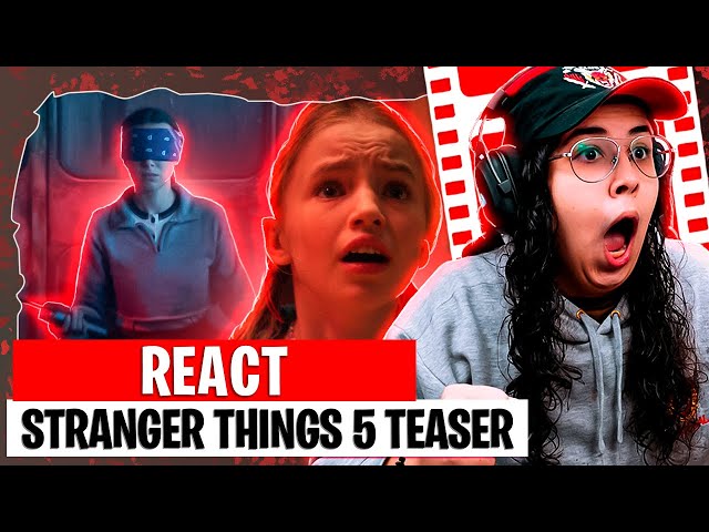 A ELEVEN TÁ VOANDO!! | REACT TEASER STRANGER THINGS 5