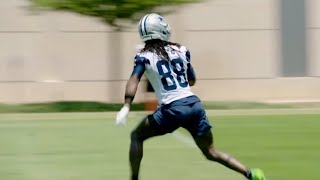 Amazing chemistry!! Watch Dak throws to CeeDee & Pickens in OTA's