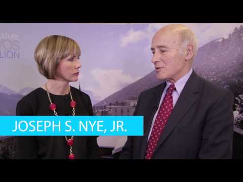 WEF Davos 2014 Hub Culture Interview with Prof Joseph Nye
