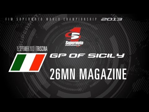 SMGP of Sicily 2013 - 26min MAGAZINE - SuperMoto 