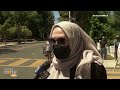 Pro-Palestinian and Pro-Israeli Demonstrators Clash in Palo Alto During Bidens Visit | News9  - 01:06 min - News - Video