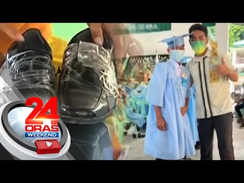 Upload mp3 to YouTube and audio cutter for Teacher, nagyapak para ipahiram ang black shoes sa estudyanteng sira ang sapatos | 24 Oras Weekend download from Youtube