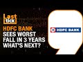 HDFC Bank Stock Crashes; Drags Bank Nifty By 4%