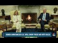 Innocent lives are on the line: Biden pledges food aid into Gaza  - 01:46 min - News - Video