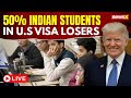 LIVE: 50% Indians Highest U.S Visa Losers | Whats Leading To Deportation Spike? | NewsX