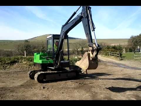 Nissan hanix mini excavator #6