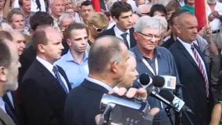 27. 06.2011 r. - obchody 55. rocznicy Poznańskiego Czerwca56. Przemówienie Jarosława Kaczyńskiego.
