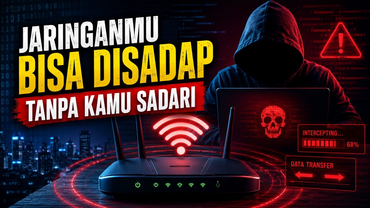 Jaringanmu Bisa Disadap Tanpa Kamu Sadari