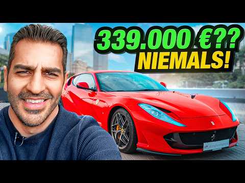 💥Ich WILL eine 2 davor🤔 Ferrari 812 | 36 tkm | 339.000 €? Niemals❗️Verhandeln mit Franky | Hamid