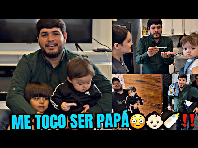 ME TOCO SER PAPÁ DE VI CHENTE👶🏻😳‼️ESTO HICIMOS EN EL DIA 🤣‼️
