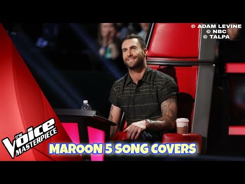 MAROON 5 Songs Cover Audition in The Voice