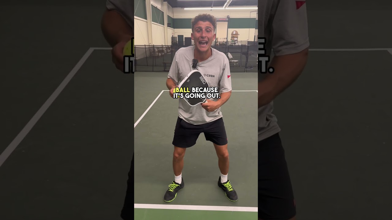 Low vs High ready position in pickleball! #pickleball #pickleballtips
