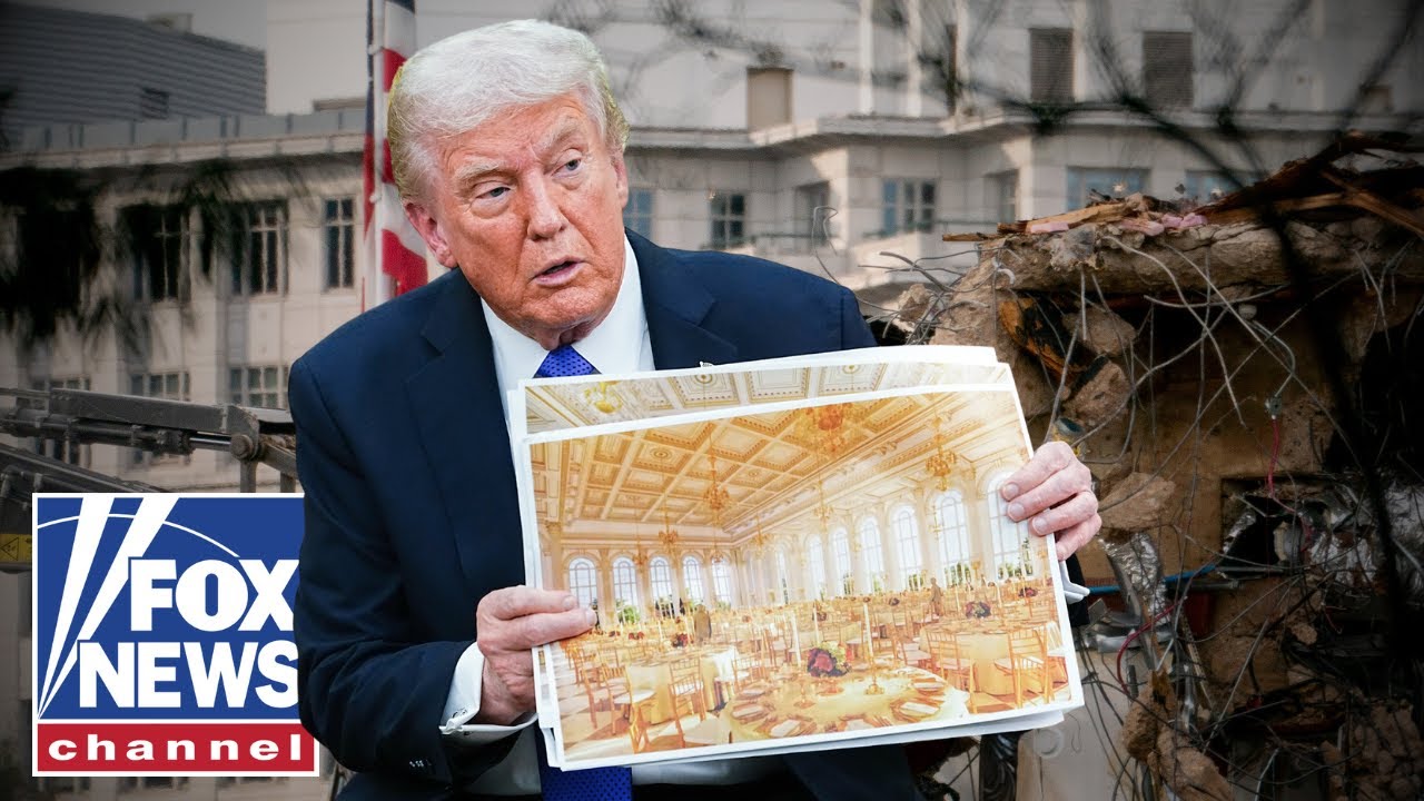 'BIG BAD BALLROOM': Trump's latest move sparks OUTRAGE, 'hissy-fit' among Dems