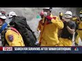 Desperate search for trapped earthquake victims in Taiwan  - 01:48 min - News - Video