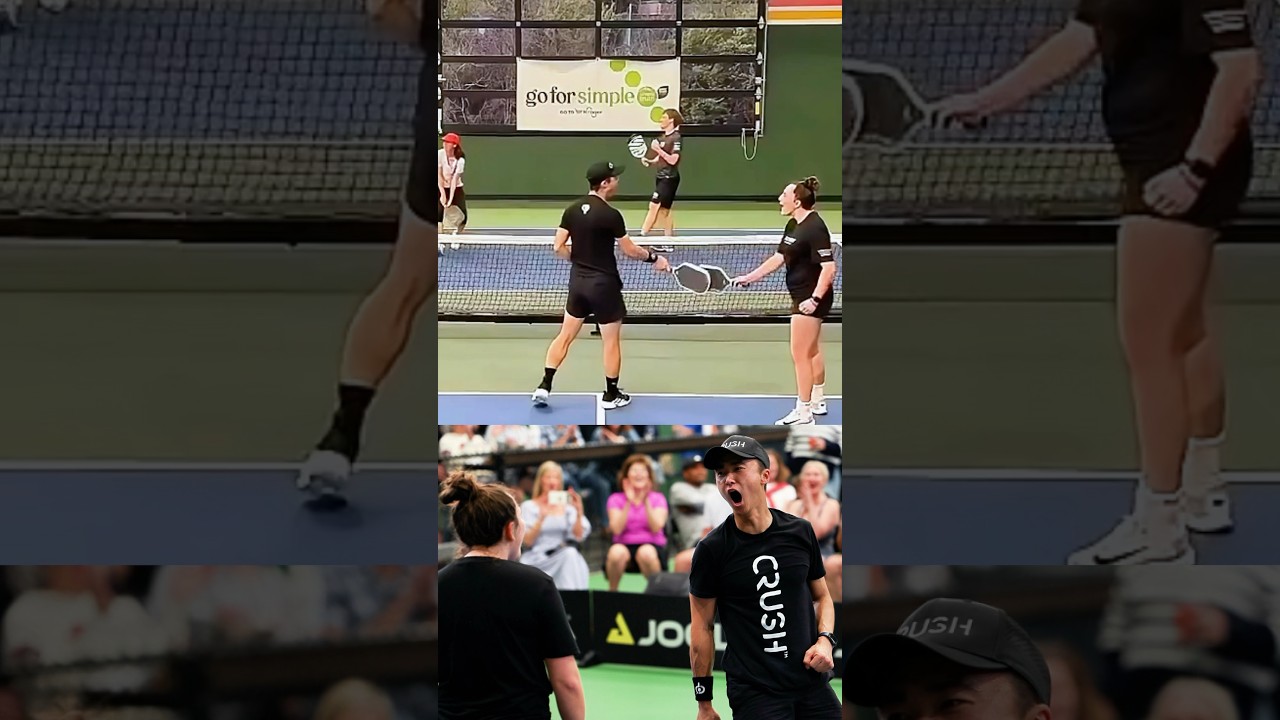 Scrappy Pickleball Impresses Commentator