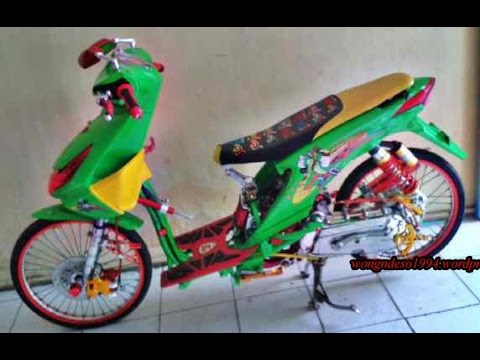 Motor trend modifikasi | video modifikasi motor honda beat  drag