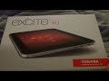 Toshiba Excite 10 (AT305-T16) Tegra 3 Tablet Unboxing