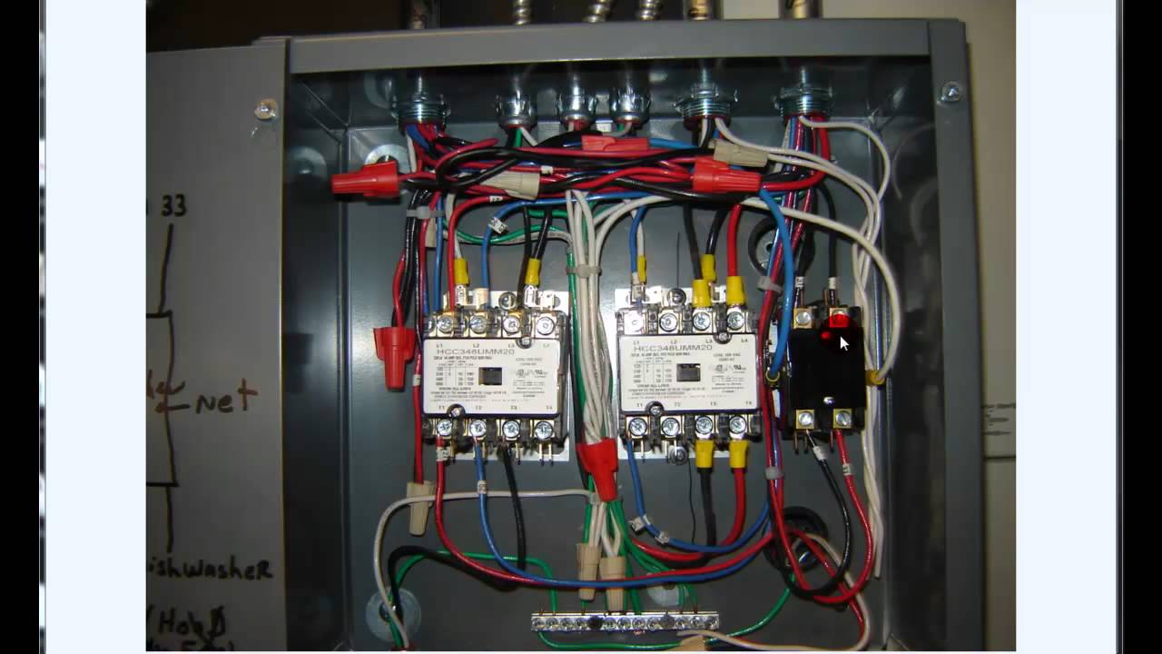 Electrical Wiring-Fire control box - YouTube breaker panel wiring diagram for 220 