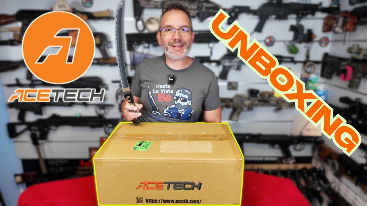 Airsoft - J'ai reçu un (GROS) colis de chez AceTech ! [ENG dub]