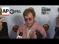 Elton John talks about his music catalogue and humanitarian work
