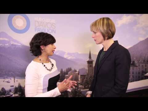 WEF Davos 2014 Hub Culture Interview with Seema Kumar