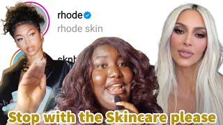 Kim Kardashian Skincare~'WE ARE TIRED'~celebrities stop CREATING Skincare lines|