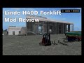 Linde H40D Forklifter v1.0.0.0