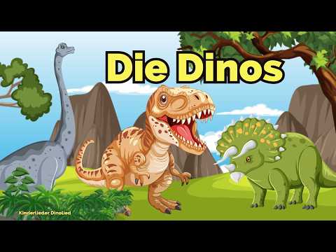 Die Dinos Dinolied I Das Kinderlied über Dinosaurier 🦖 Kinderlied