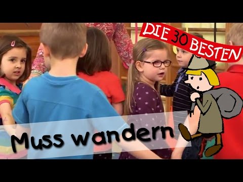 👩🏼 Muss wandern - Singen, Tanzen und Bewegen || Kinderlieder